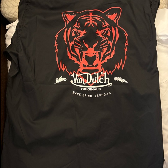 Von Dutch Men’s Black Button Down Shirt -NWT - Picture 6 of 6